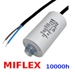 MIFLEX 8uF 450Vac motorový kondenzátor POLSKÝ