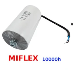 MIFLEX motorový kondenzátor 100uF 450Vac POLSKÝ