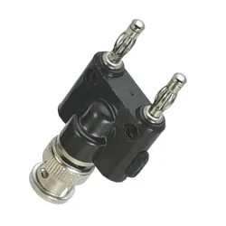 MEASURING adapter BNC plug / 2* BANANA plug