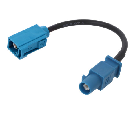 Pigtail FAKRA plug / FAKRA socket RG174 3m