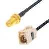 Pigtail FAKRA I socket / SMA socket RG174 4m