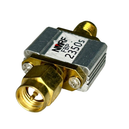 Bandpass filter 2350mHz SMA plug / SMA socket v1