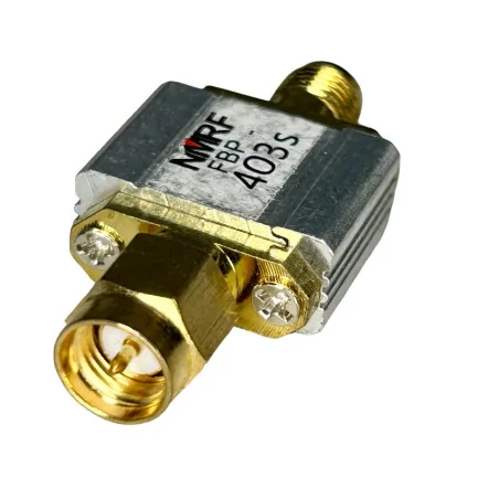 Filtr pasmowy 403MHZ SMA wtyk / SMA gniazdo v1