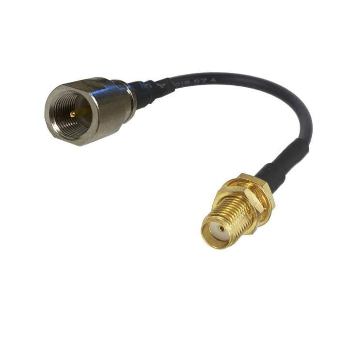 Pigtail FME plug / SMA-RP plug RG174 50cm