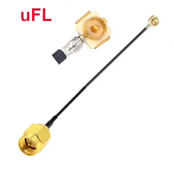 Pigtail uFL tată PCB - mufă SMA 15cm