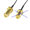 Pigtail uFL - SMA socket RF1.13 10cm LONG