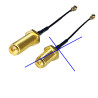 Pigtail uFL - RP SMA socket RF1.13 5cm LONG