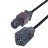 Pigtail FAKRA A socket / FAKRA A plug RG174 2m