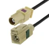 Pigtail FAKRA I socket / FAKRA I plug RG174 5m