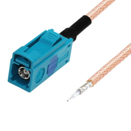Pigtail FAKRA Z soldering socket RG316 1m