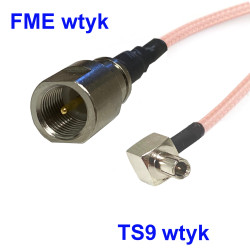 Pigtail TS9 plug / FME plug 15cm RG316