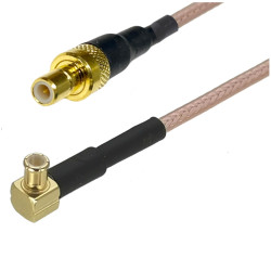 Pigtail MCX plug - SMB plug RG316 30cm