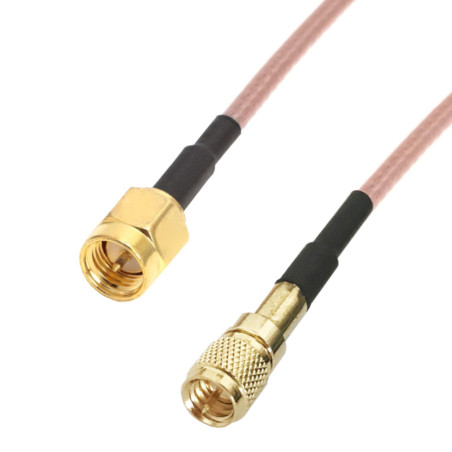 Kabel do akcelerometru MICRODOT- SMA wtyk RG316 1m