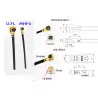 Pigtail uFL IPEX 1.13 kabel do lutowania 50cm