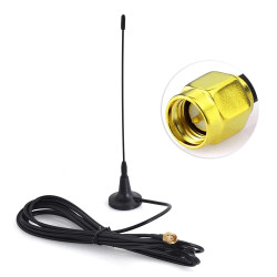 Antenna 433Mhz 3dBi magnetic SMA plug L23