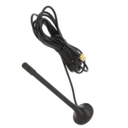 WiFi Antenna 2.4GHz 2dBi MAGNETIC SMA Plug