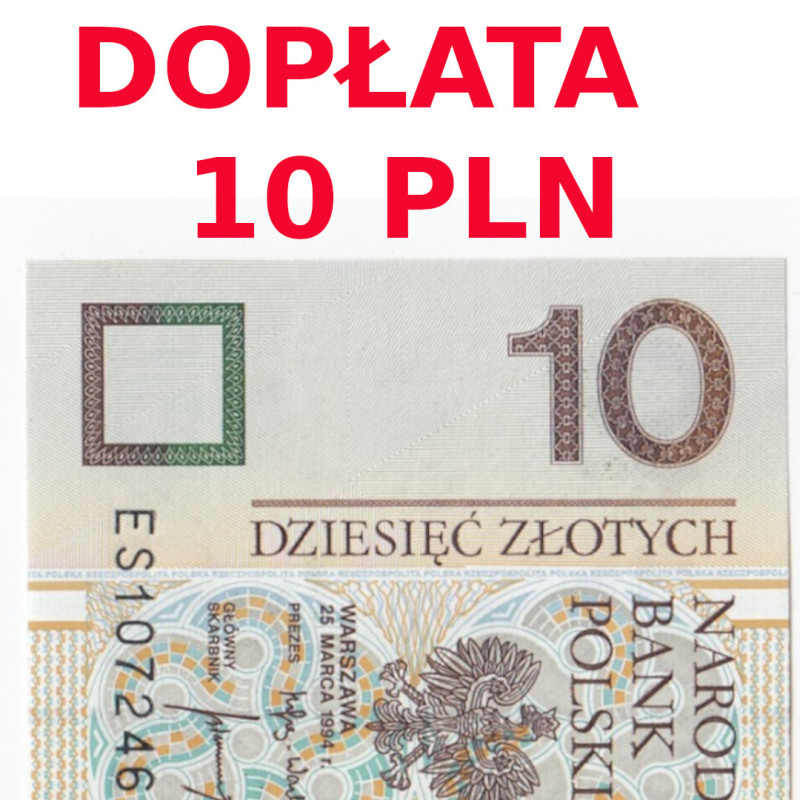 ORDER SURCHARGE 10 pln