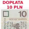 Extra charge 10 PLN