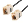 Pigtail FAKRA I socket / FAKRA I socket RG174 20