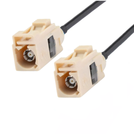 Pigtail FAKRA I socket / FAKRA I socket RG174 4m