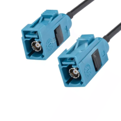 Pigtail FAKRA Z socket-FAKRA Z socket RG174 50cm