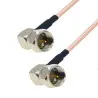 Pigtail F plug / F plug ANGLE RG179 75om 2m