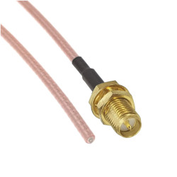 Pigtail SMA-RP socket / solder RG316 50cm