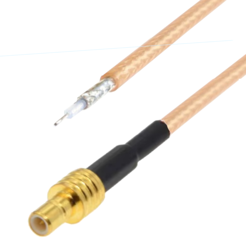 Pigtail SMB STRAIGHT plug for soldering RG316 25cm