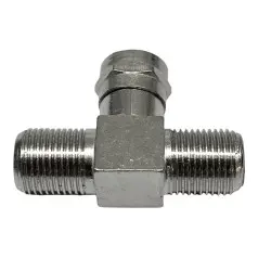 T-piece F socket / F socket / F plug