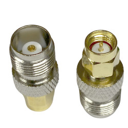 Adapter SMA plug / TNC socket