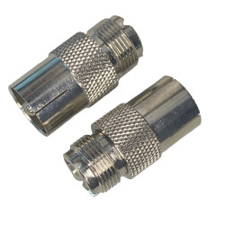 ADAPTER UHF-PLUG / UHF-SOCKET QUICK COUPLER