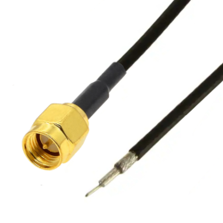 Pigtail SMA plug RF1.37 10cm