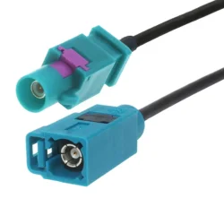 Pigtail FAKRA Z plug / FAKRA Z socket RG174 10m