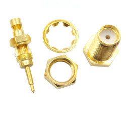 SMA-RP socket connector for RF0.81 / RF1.13 cable