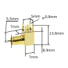 Gniazdo SMA-RP do druku PCB - KĄTOWE