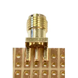 SMA-RP socket straight FOR PCB EDGE 1.2mm
