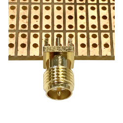 SMA-RP socket straight FOR PCB EDGE 1,2mm