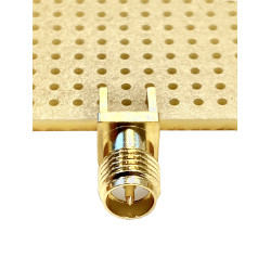 SMA-RP socket straight FOR PCB EDGE 1,6mm