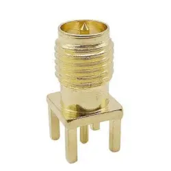 SMA-RP PCB socket - VERTICAL