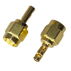 SMA RP plug connector for RF1.37 cable