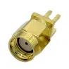 SMA-RP plug straight FOR PCB EDGE