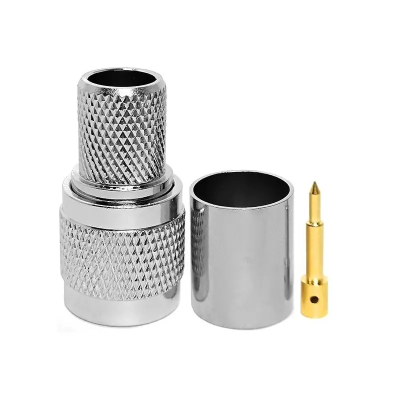 TNC plug connector for H1000 cable, RG213 CRIMPED