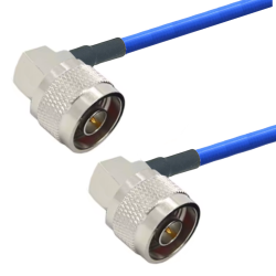 Antenna cable N plug / plug ANGLE 8GHz RG142 30cm