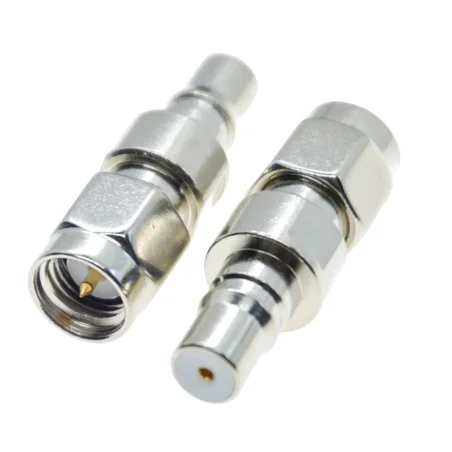 Adapter QMA gniazdo na SMA wtyk WODOODPORNY