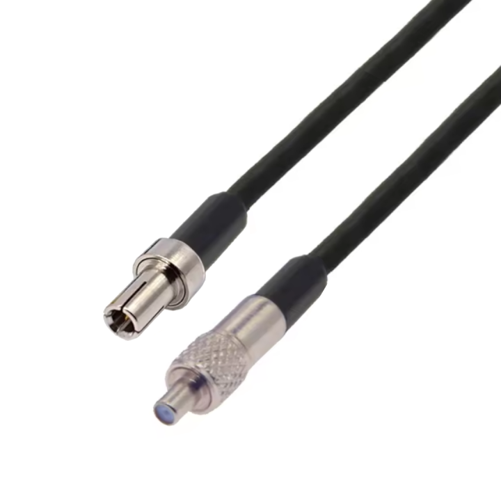 Pigtail TS9 plug STRAIGHT / TS9 socket RG174 50cm