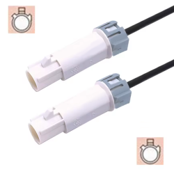 Kabel FAKRA A wtyk wtyk WATERPROOF RG174 10m