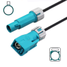 Kabel FAKRA Z gniazdo wtyk WATERPROOF RG174 1m