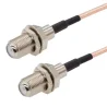 Pigtail F wtyk / F gniazdo RG179 75om 3m