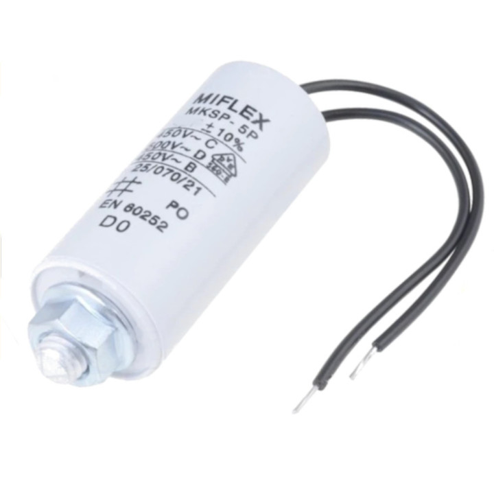 MIFLEX 4uF 450V POLISH V7 motor capacitor