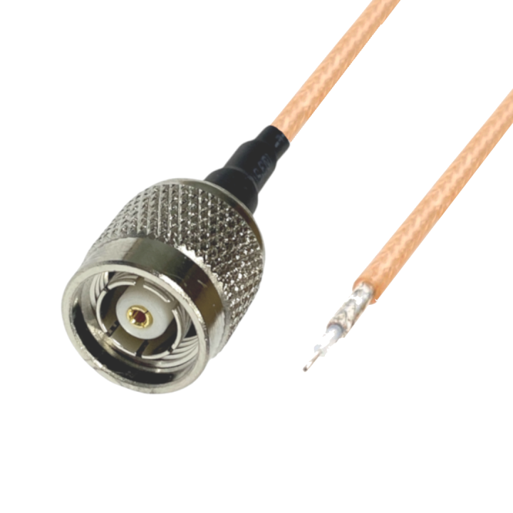 Pigtail TNC RP wtyk do lutowania RG316 1m 
